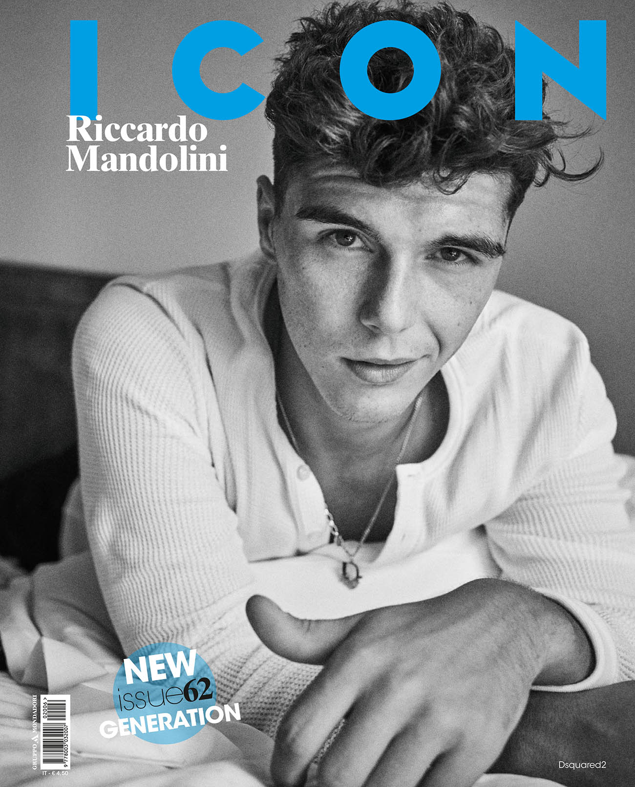 Riccardo Mandolini covers Icon Italia Issue 62 by Giampaolo Sgura