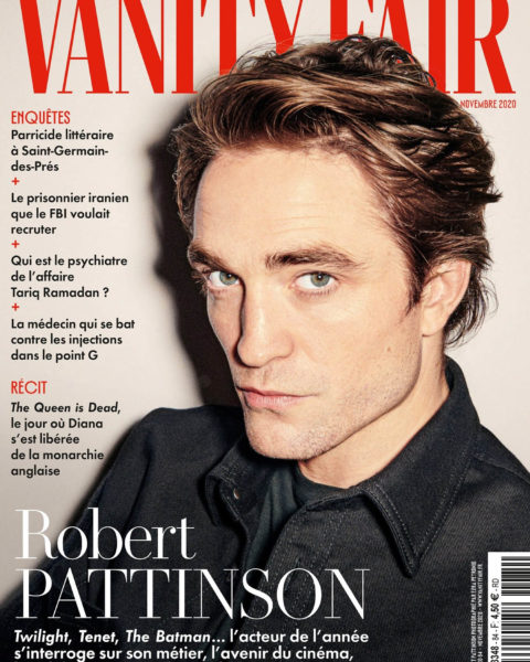 Robert Pattinson covers Vanity Fair France November 2020 by Ezra Petronio