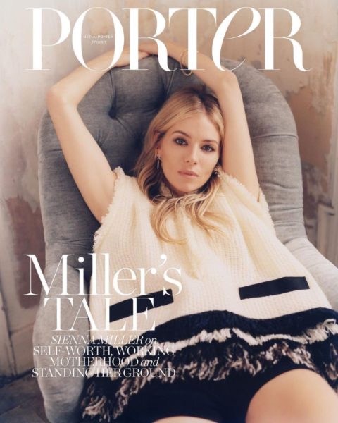 Sienna Miller covers Porter Magazine November 2nd, 2020 by Juliette Cassidy