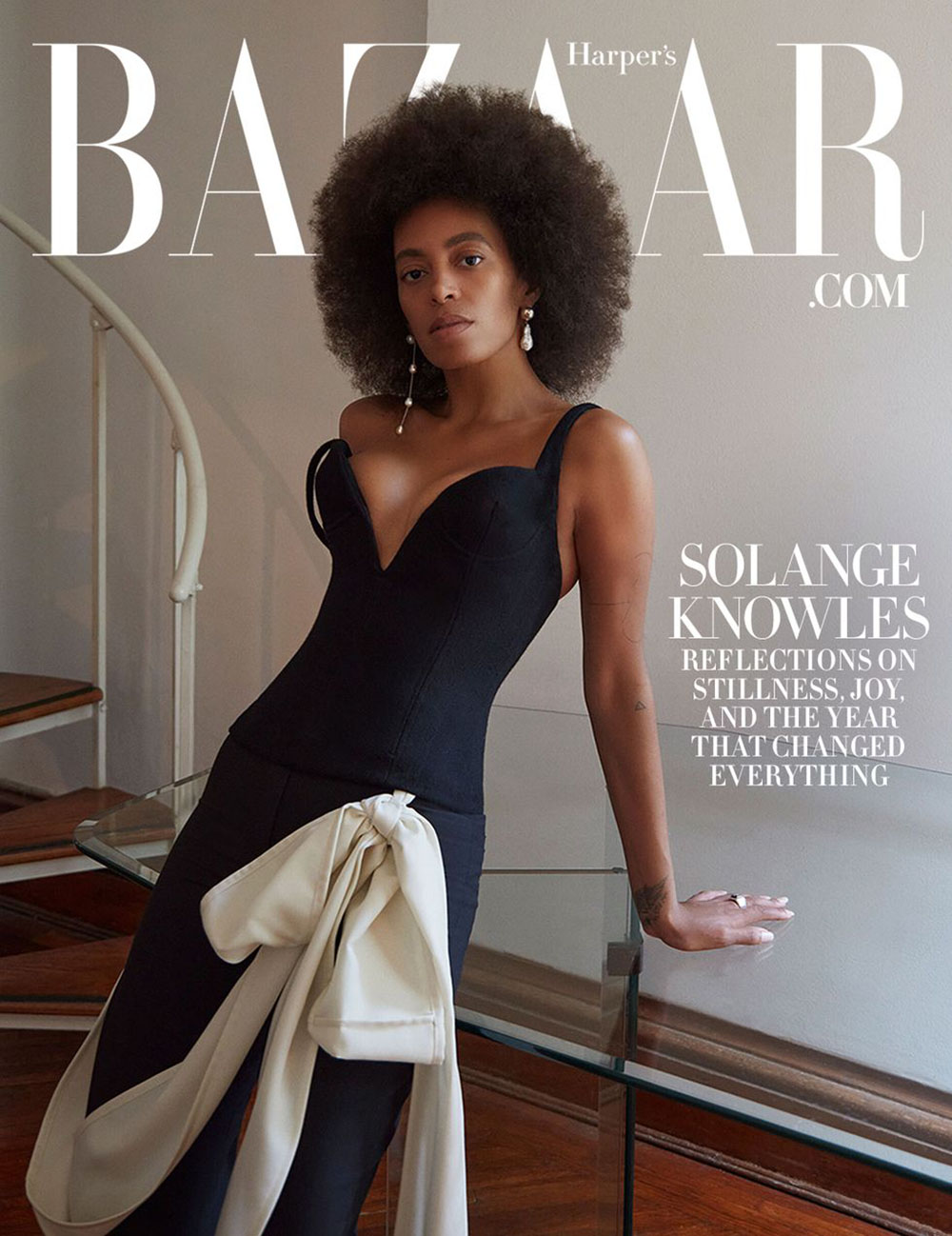 Solange Knowles covers Harper’s Bazaar US Fall 2020 Digital Edition by Naima Green