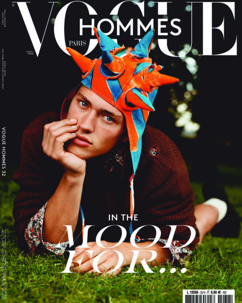 Valentin Humbroich covers Vogue Hommes Paris Fall/Winter 2020 by Alasdair McLellan