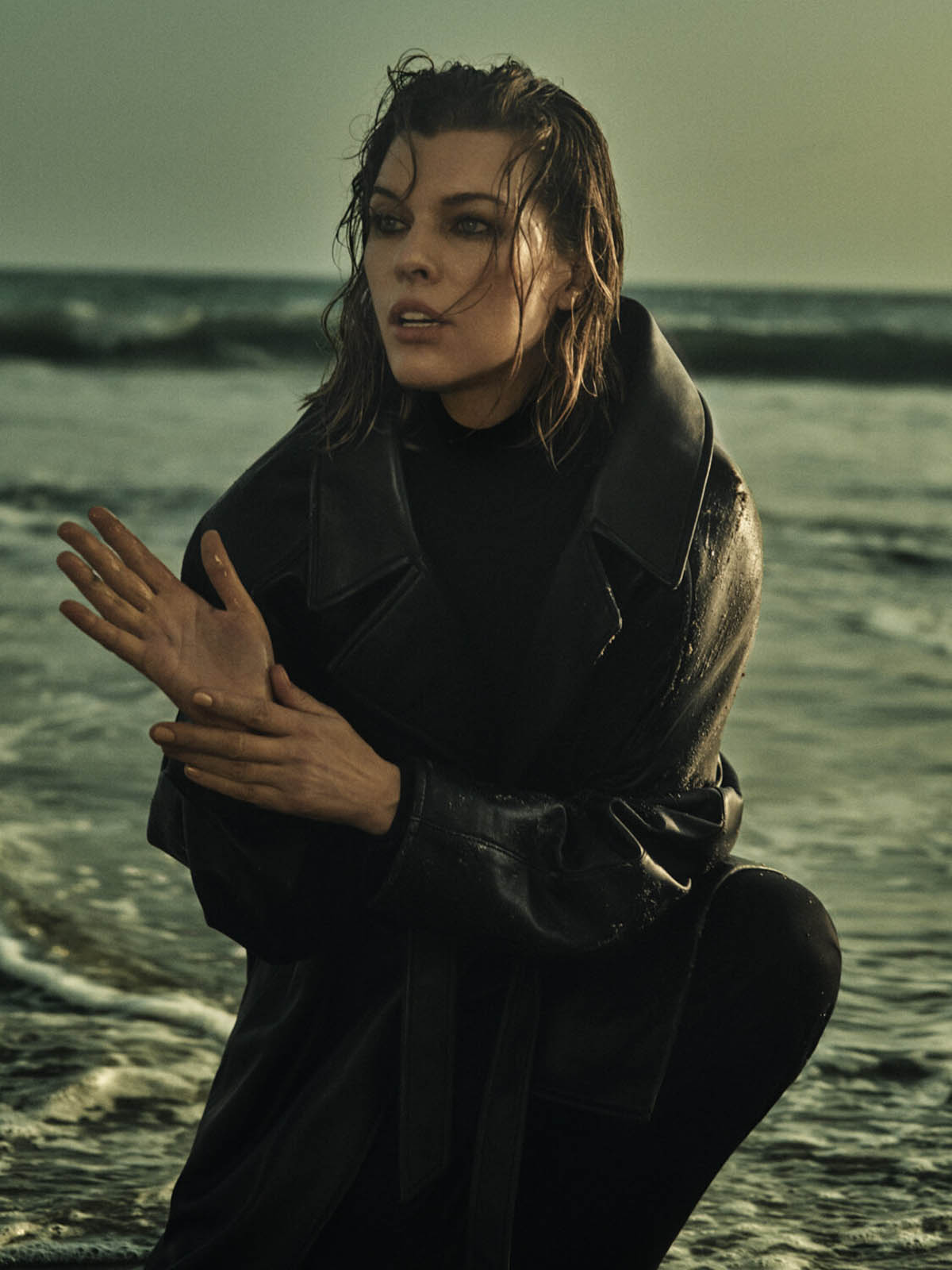 Milla Jovovich by Yulia Gorbachenko for Vogue Russia December 2020
