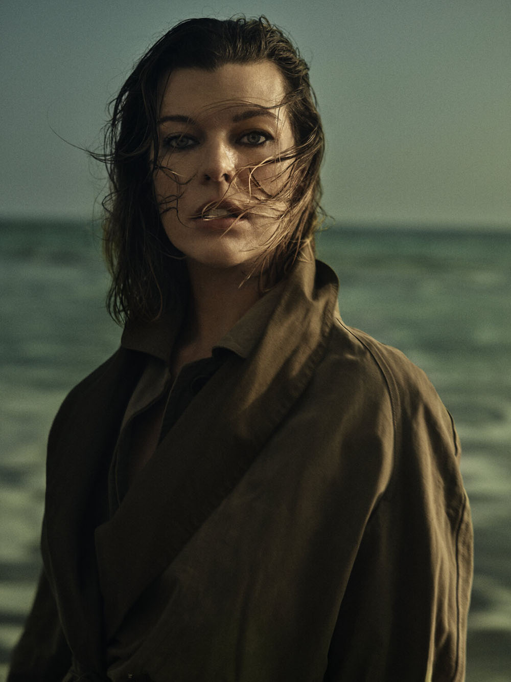 Milla Jovovich by Yulia Gorbachenko for Vogue Russia December 2020