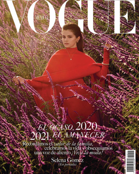 Selena Gomez covers Vogue Mexico & Latin America December 2020 January 2021 by Dario Calmese