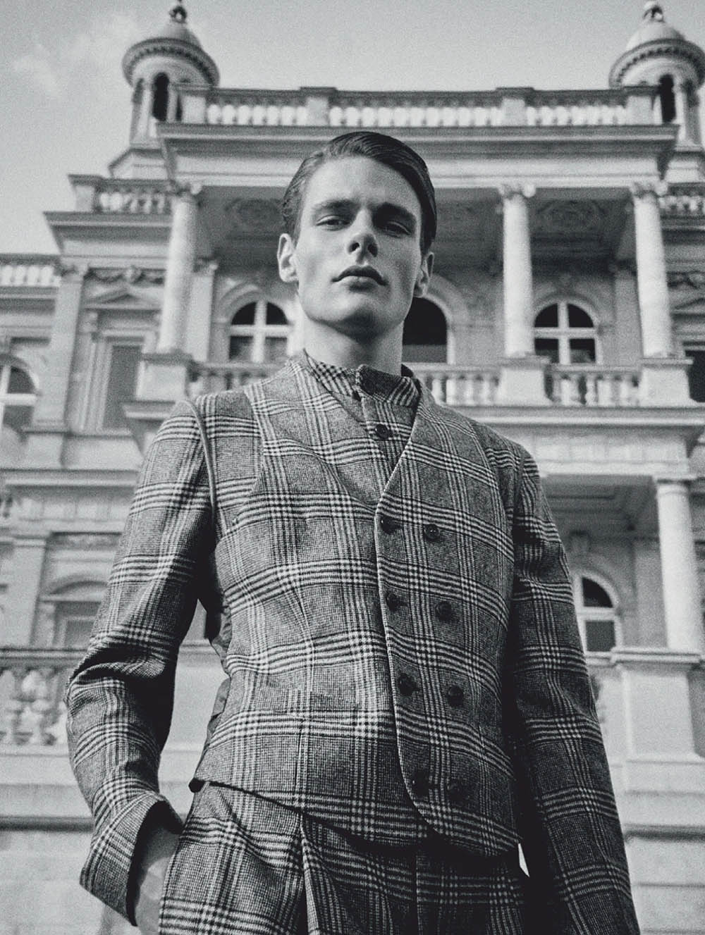 ''To the Manor Born'' by Guillaume Malheiro for L’Officiel Hommes Italia Issue 25