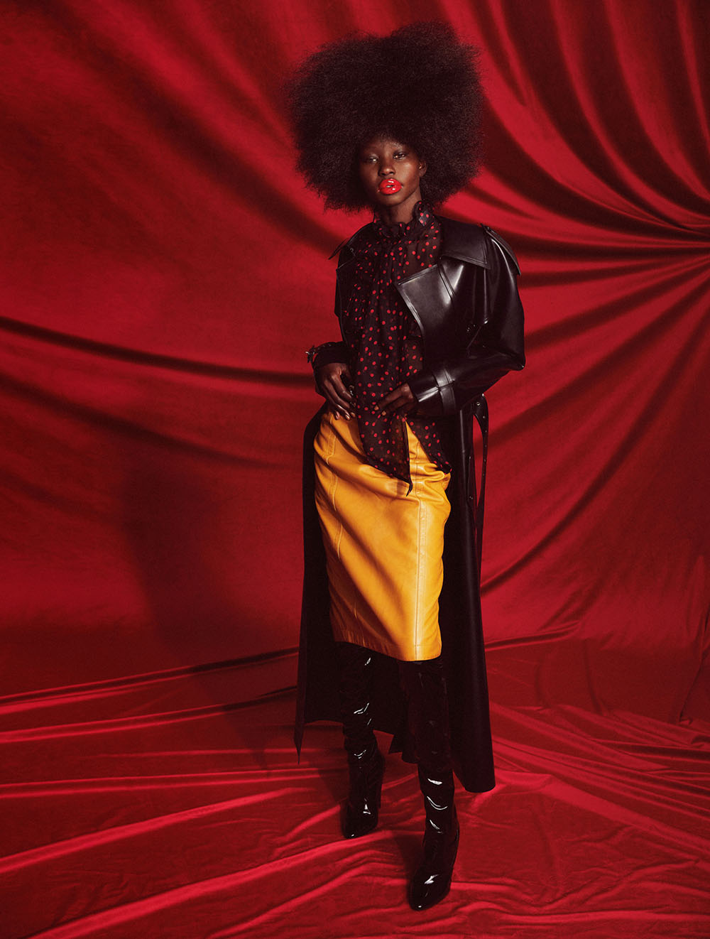 ''Turn It Out'' by Rasharn Agyemang for W Magazine Volume 4 2020
