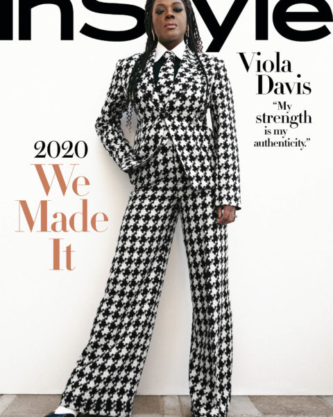 Viola Davis covers InStyle US December 2020 by AB+DM