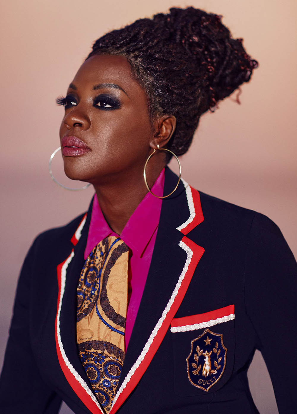 Viola Davis covers InStyle US December 2020 by AB+DM
