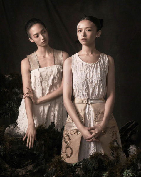 Buffy Chen and Han Ning by Cheng Po Ou Yang for Vogue Taiwan January 2021