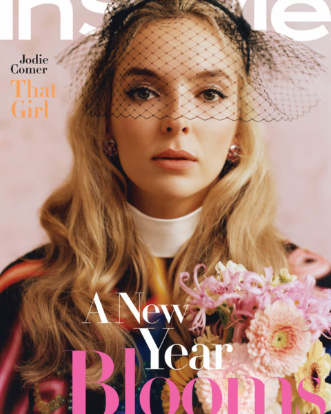 Jodie Comer covers InStyle US January 2021 by Charlotte Hadden