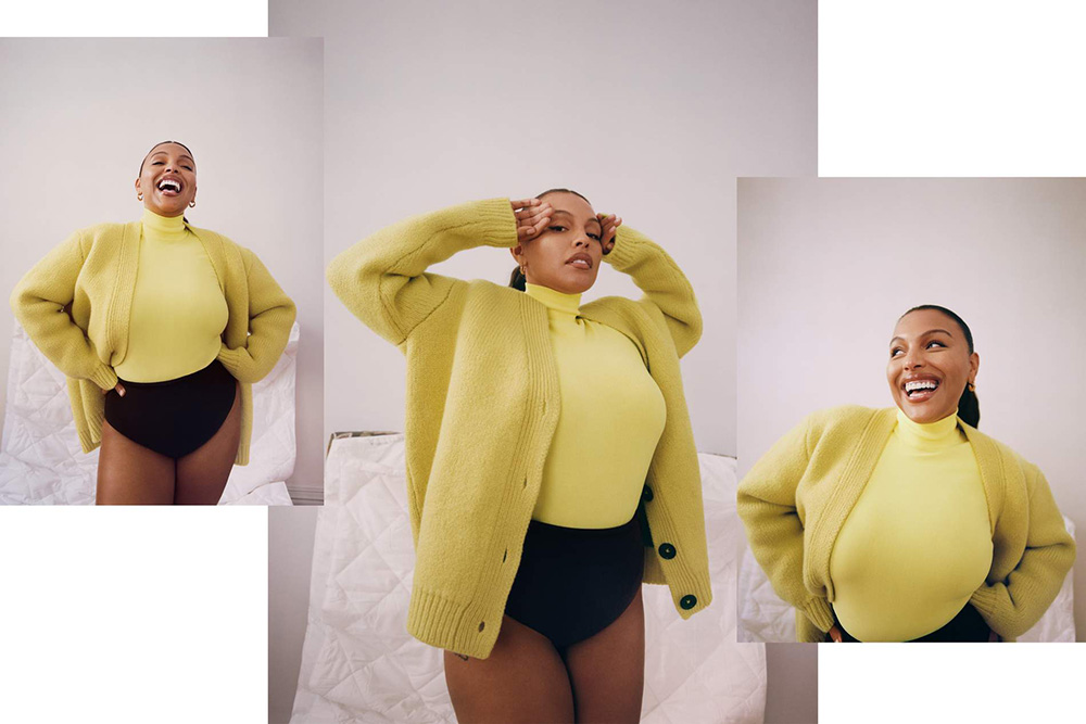 Paloma Elsesser covers Porter Magazine January 25th, 2021 by Renell Medrano
