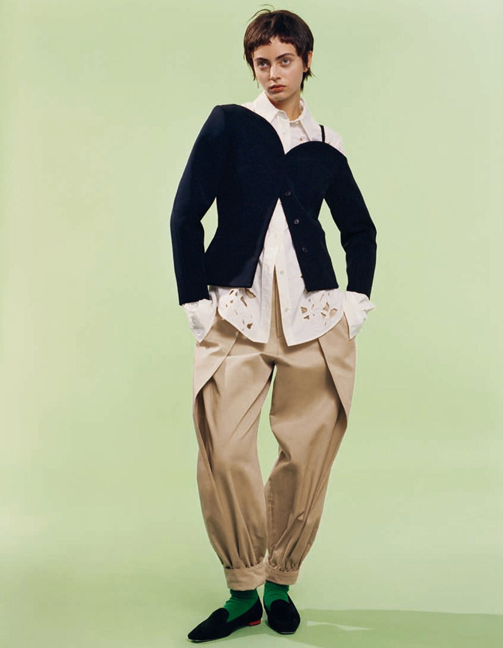 Patrycja Piekarska by Allyssa Heuze for Vogue China January 2021