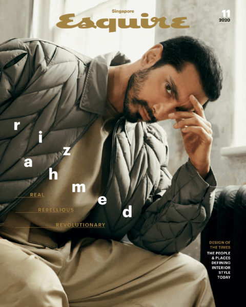 Riz Ahmed covers Esquire Singapore November 2020 by Paul Scala