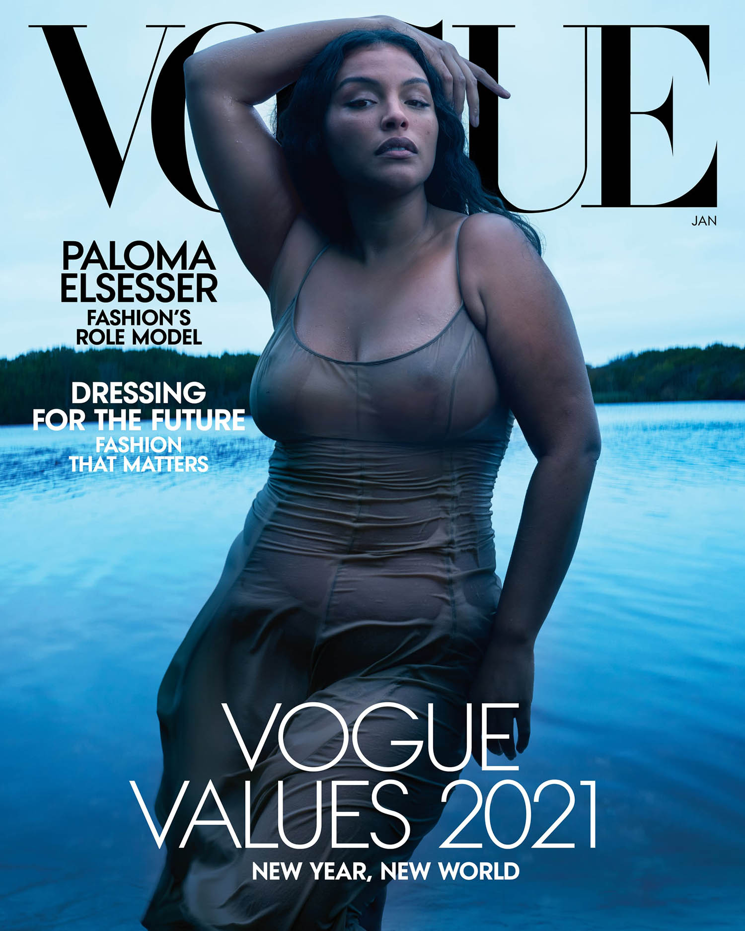  Vogue  US January 2022 covers by Annie Leibovitz 