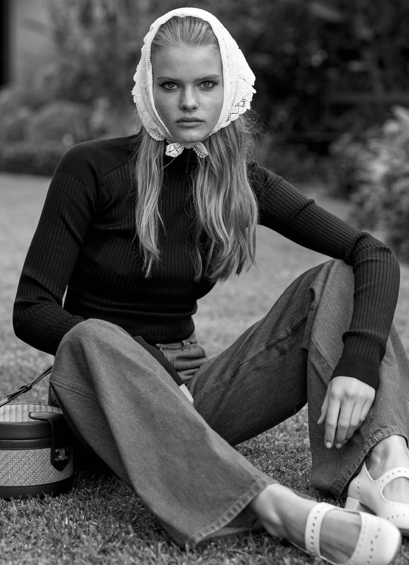 Zoe Blume by Nicole Bentley for Marie Claire Australia January 2021