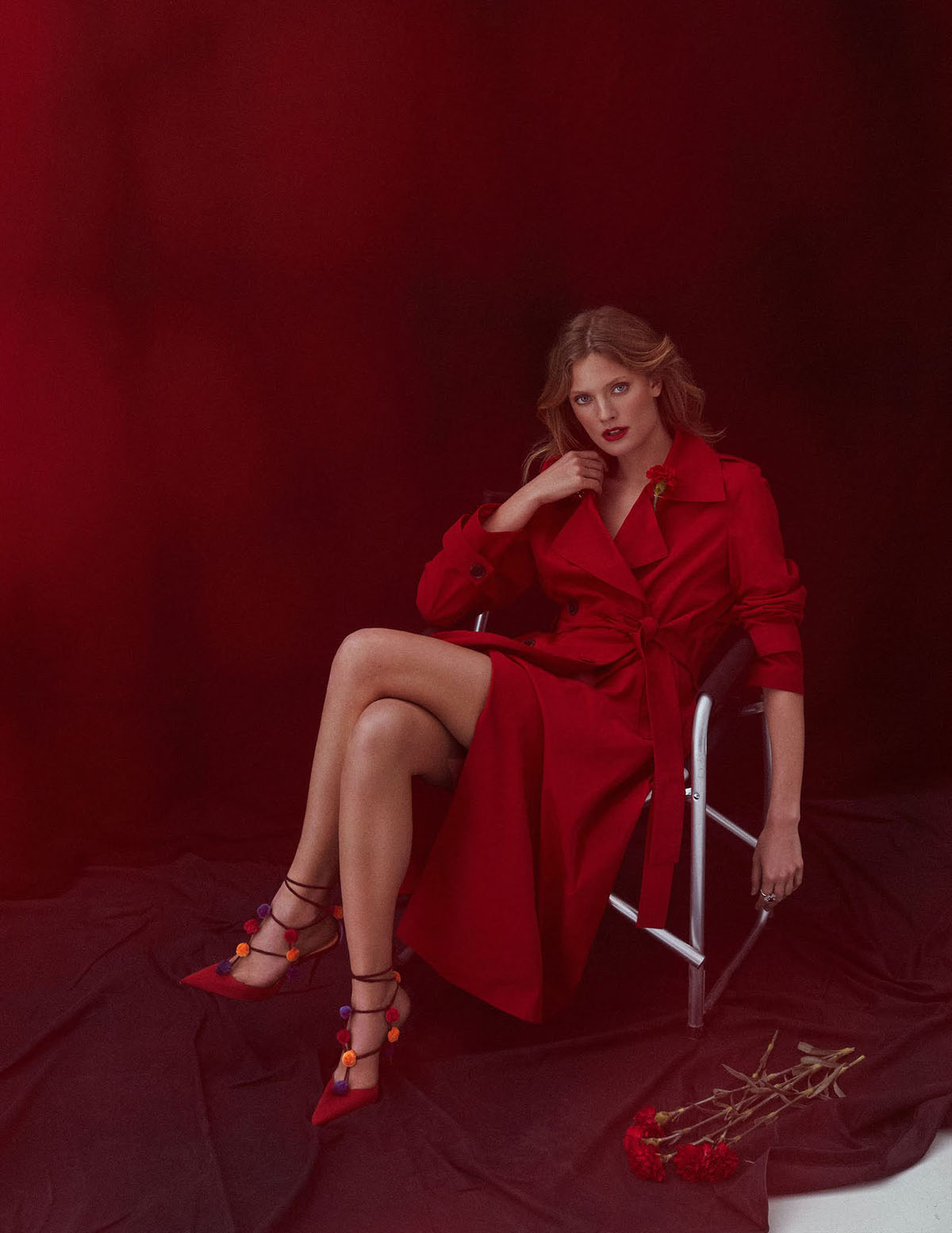 Constance Jablonski covers Harper’s Bazaar Spain February 2021 by Xavi Gordo