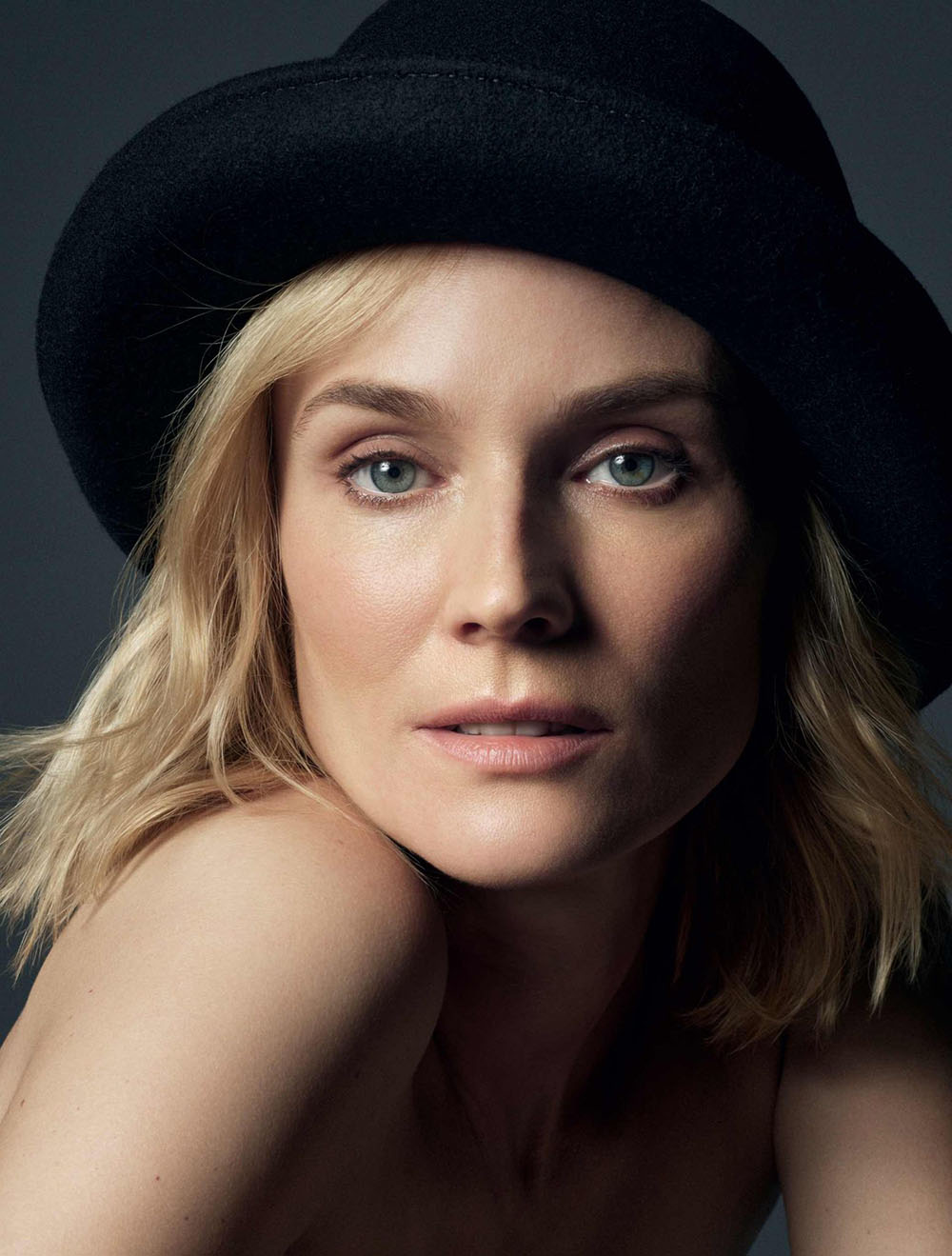Diane Kruger covers Vogue Greece January February 2021 by Mark Seliger