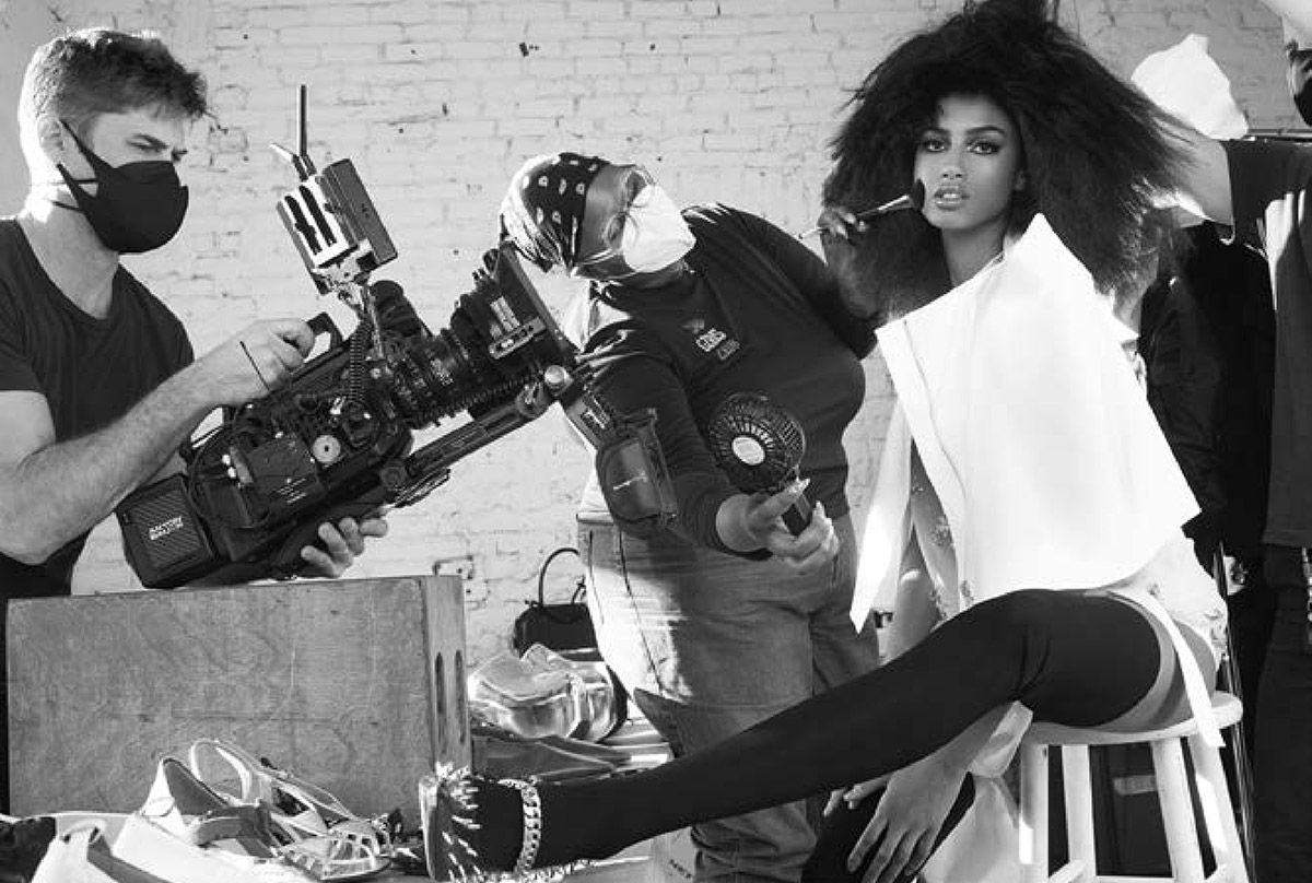 Imaan Hammam by Ethan James Green for M Le magazine du Monde February 27th, 2021
