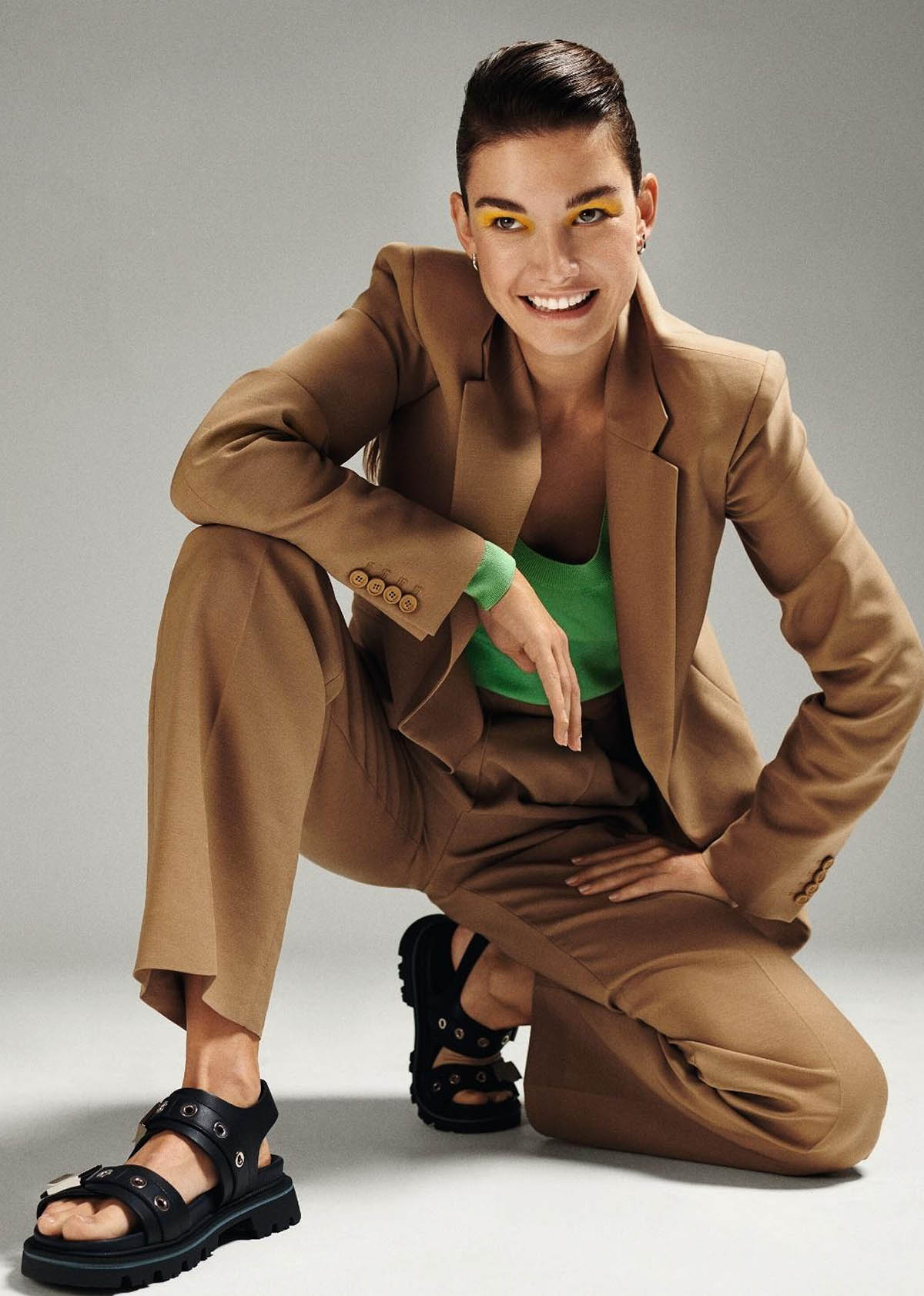Ophelie Guillermand by Alex Waltl for Elle Germany February 2021