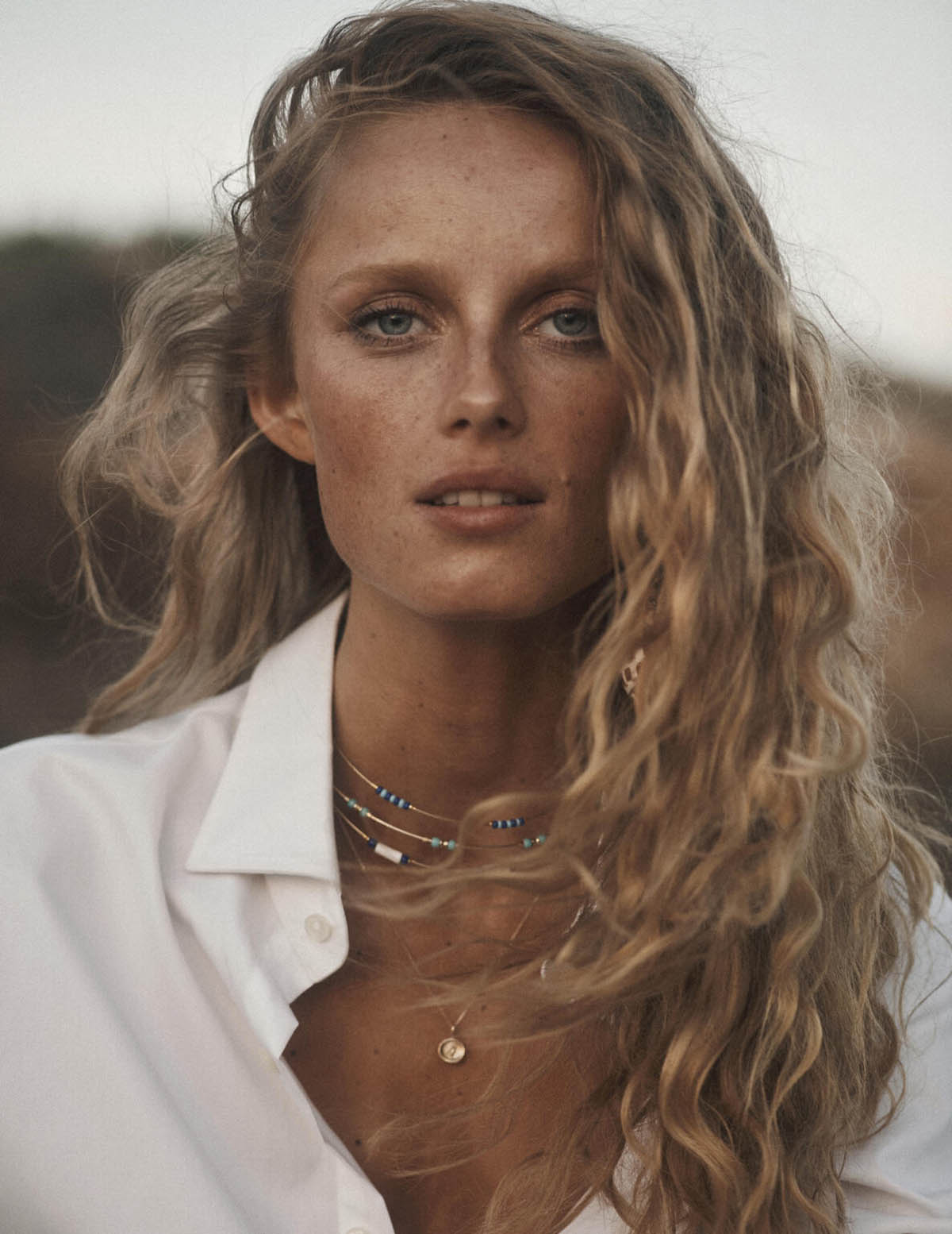 Rianne van Rompaey by Lachlan Bailey for British Vogue February 2021