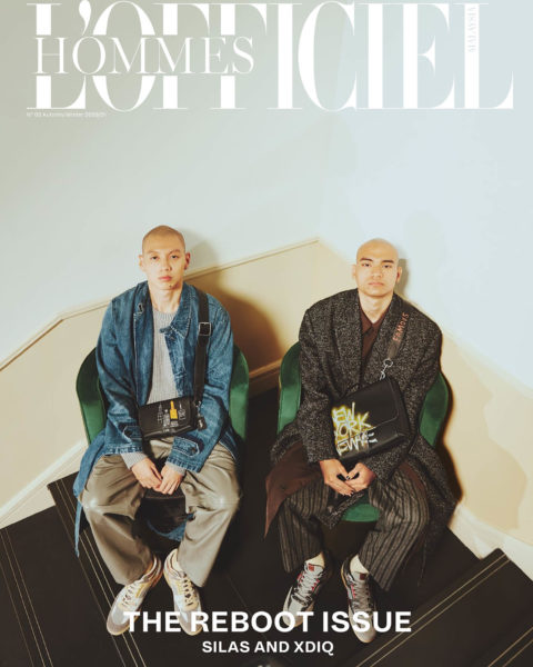 Silas Oo and Xdiq cover L’Officiel Hommes Malaysia Autumn Winter 2020 by Chuan Looi