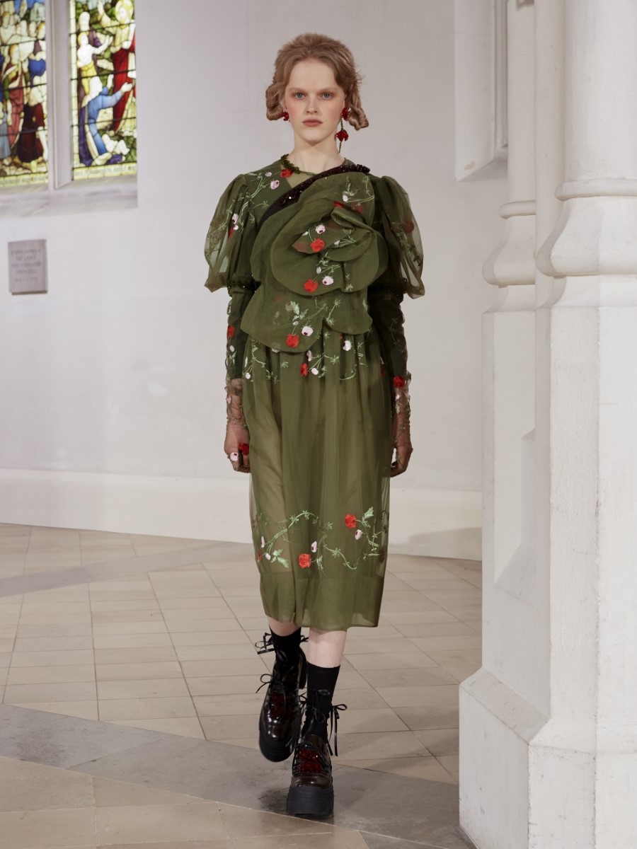 Simone Rocha Fall/Winter 2021 - London Fashion Week - fashionotography