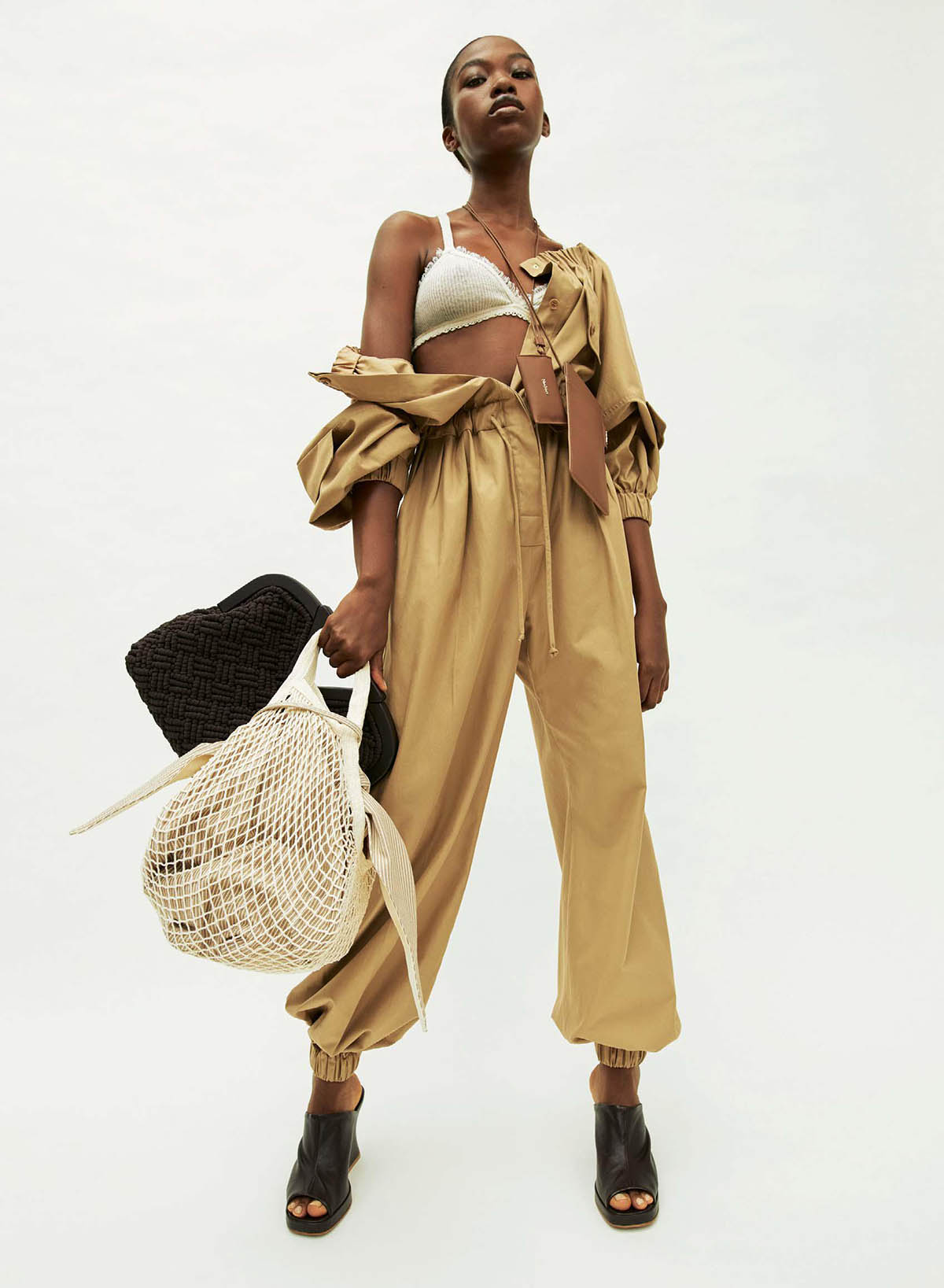 Chizoba Emmanuel by Joachim Mueller-Ruchholtz for The Sunday Times Style March 14th, 2021