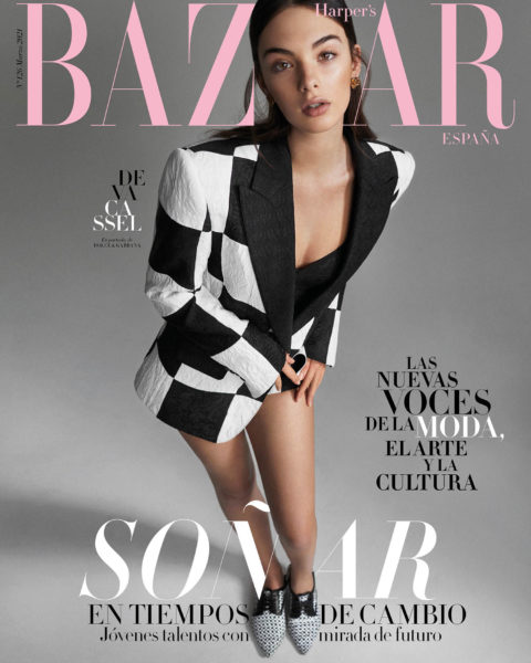 Deva Cassel covers Harper’s Bazaar Spain March 2021 by Xavi Gordo