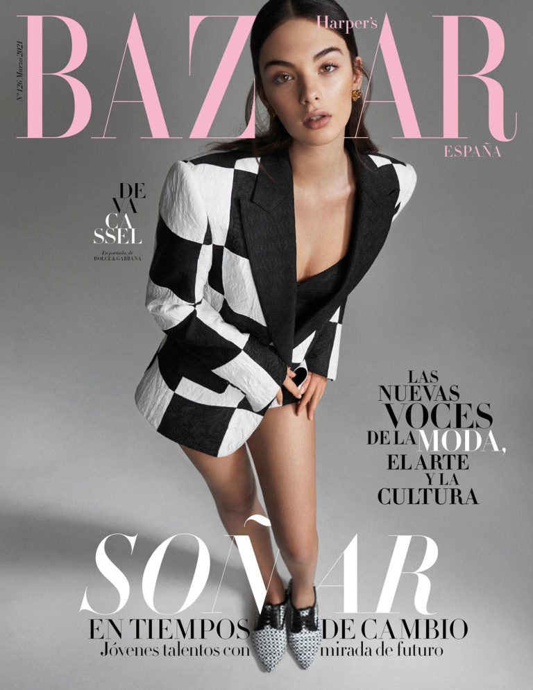Deva Cassel covers Harper's Bazaar Spain March 2021 by Xavi Gordo ...