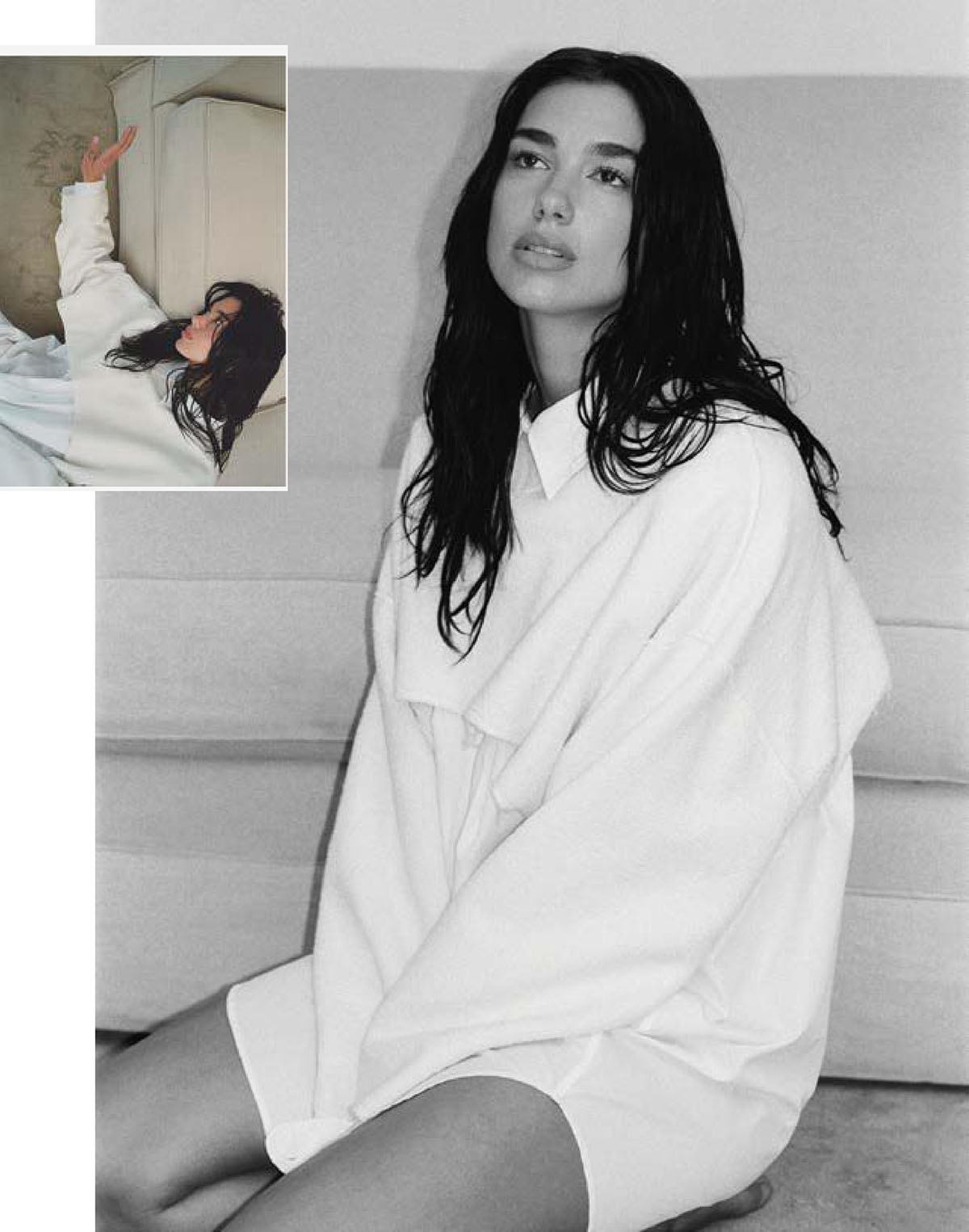 Dua Lipa covers M Le magazine du Monde March 27th, 2021 by Theo Wenner