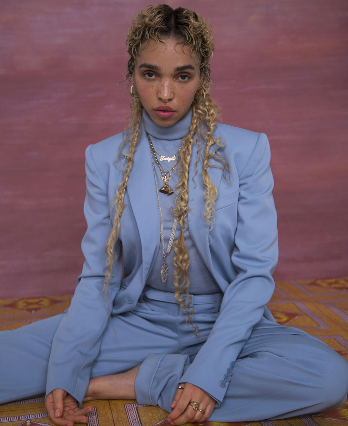 FKA Twigs covers Elle US March 2021 by Ruth Ossai