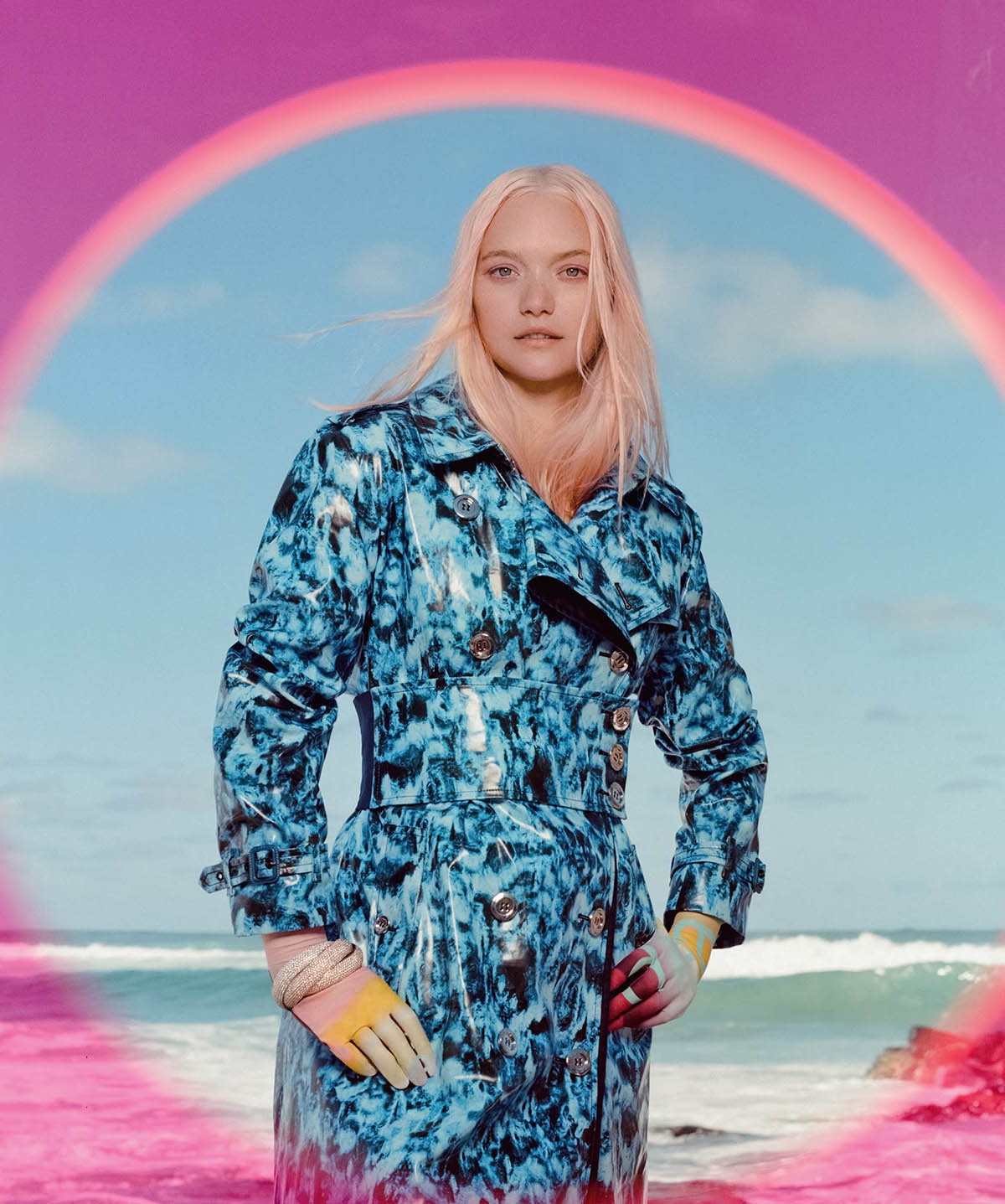 Gemma Ward covers Vogue Australia March 2021 by Derek Henderson