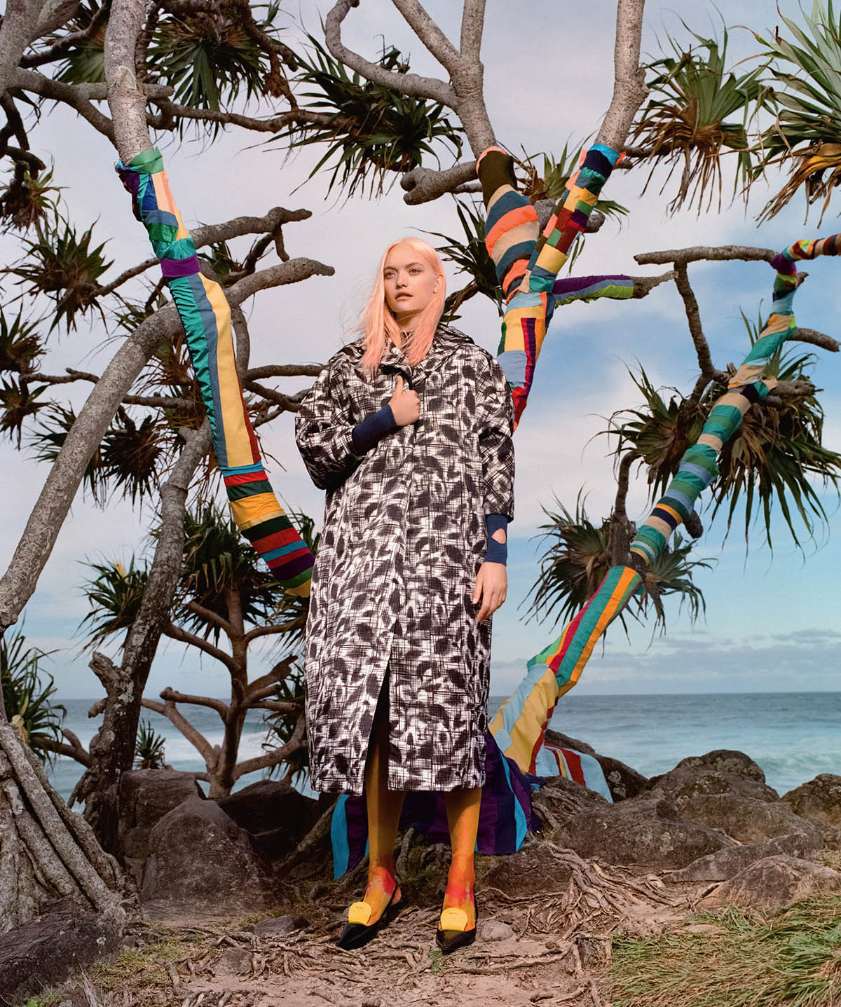 Gemma Ward covers Vogue Australia March 2021 by Derek Henderson