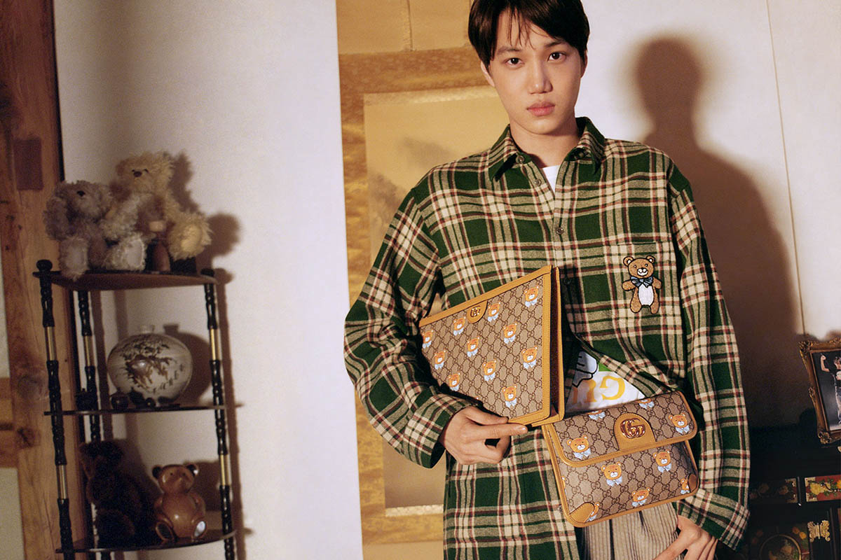 Gucci partners with K-Pop star Kai for capsule collection