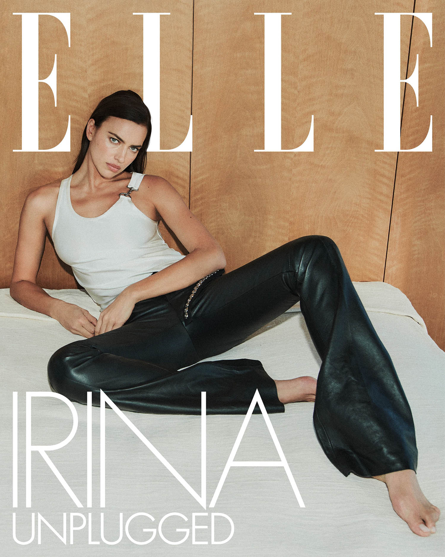 Irina Shayk covers Elle US March 2021 Digital Edition by Chris Colls