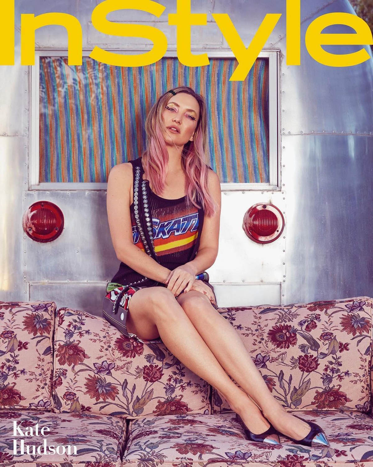 Kate Hudson covers InStyle US March 2021 by AB+DM