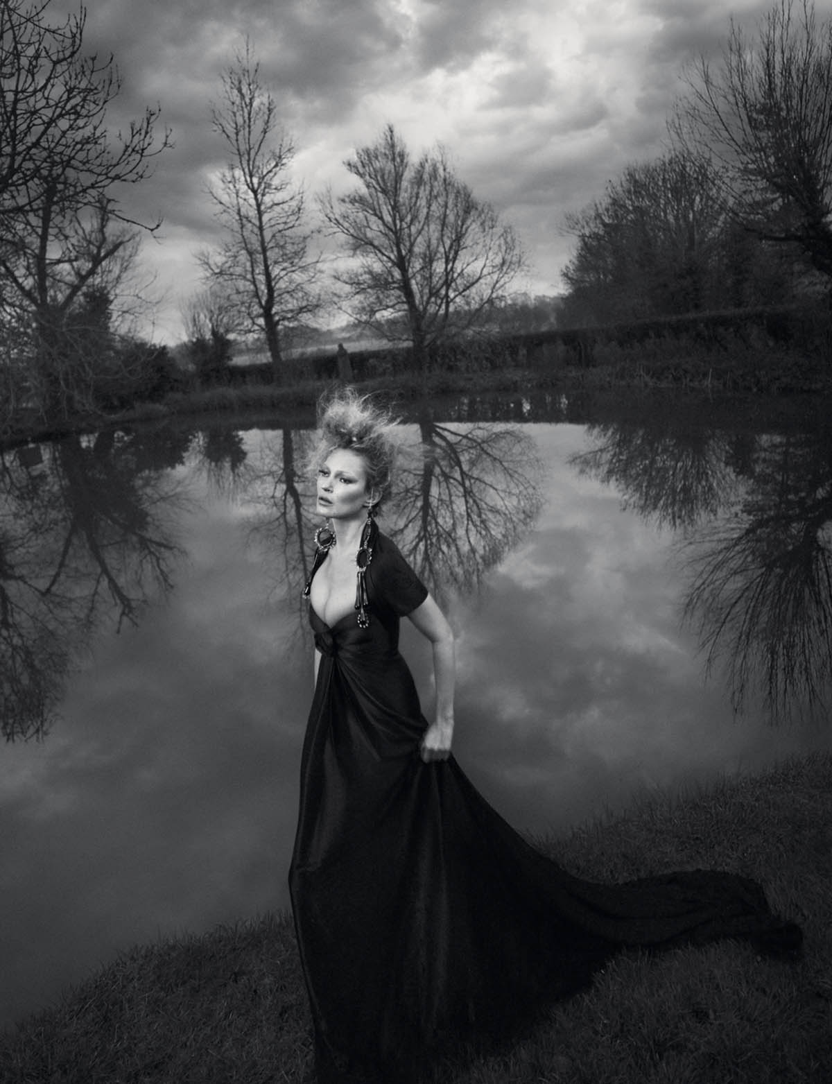 Kate Moss by Mert & Marcus for British Vogue March 2021