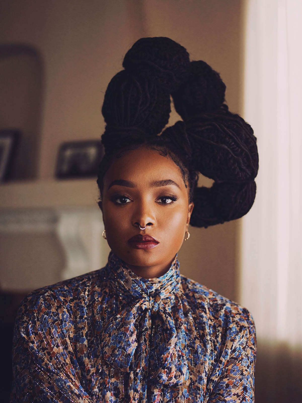 Kiki Layne by Micaiah Carter for Elle US March 2021