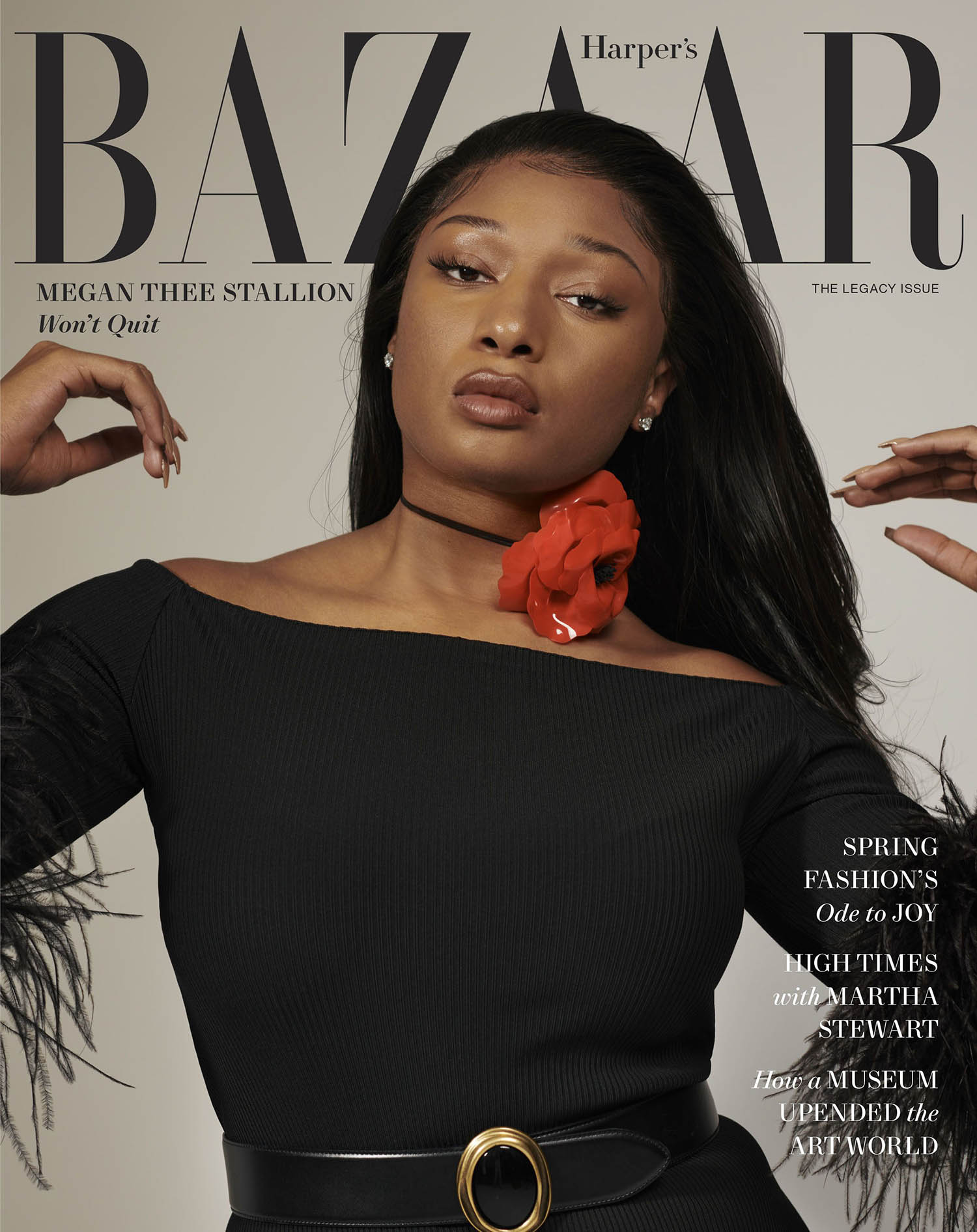 Megan Thee Stallion covers Harper’s Bazaar US March 2021 by Collier Schorr