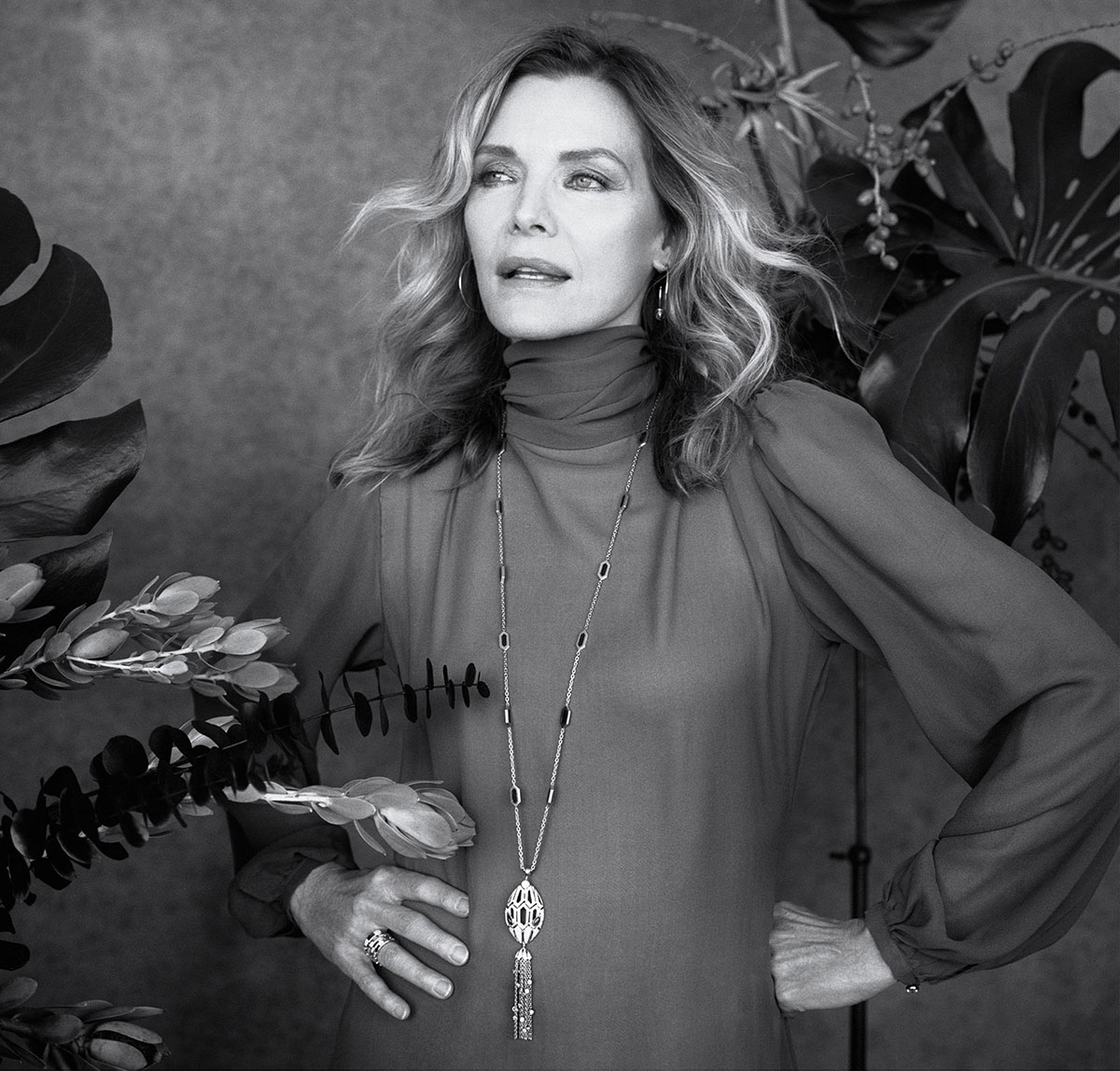 Michelle Pfeiffer covers Town & Country March 2021 by Shaniqwa Jarvis