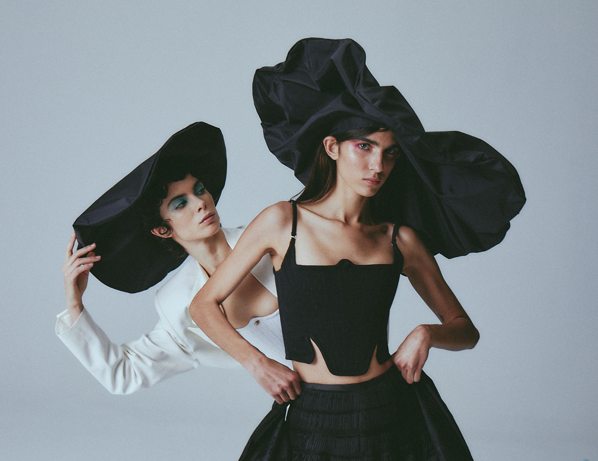 Rebeca Solana and Alba Luna by Ángela B. Suarez for Vogue Spain March 2021
