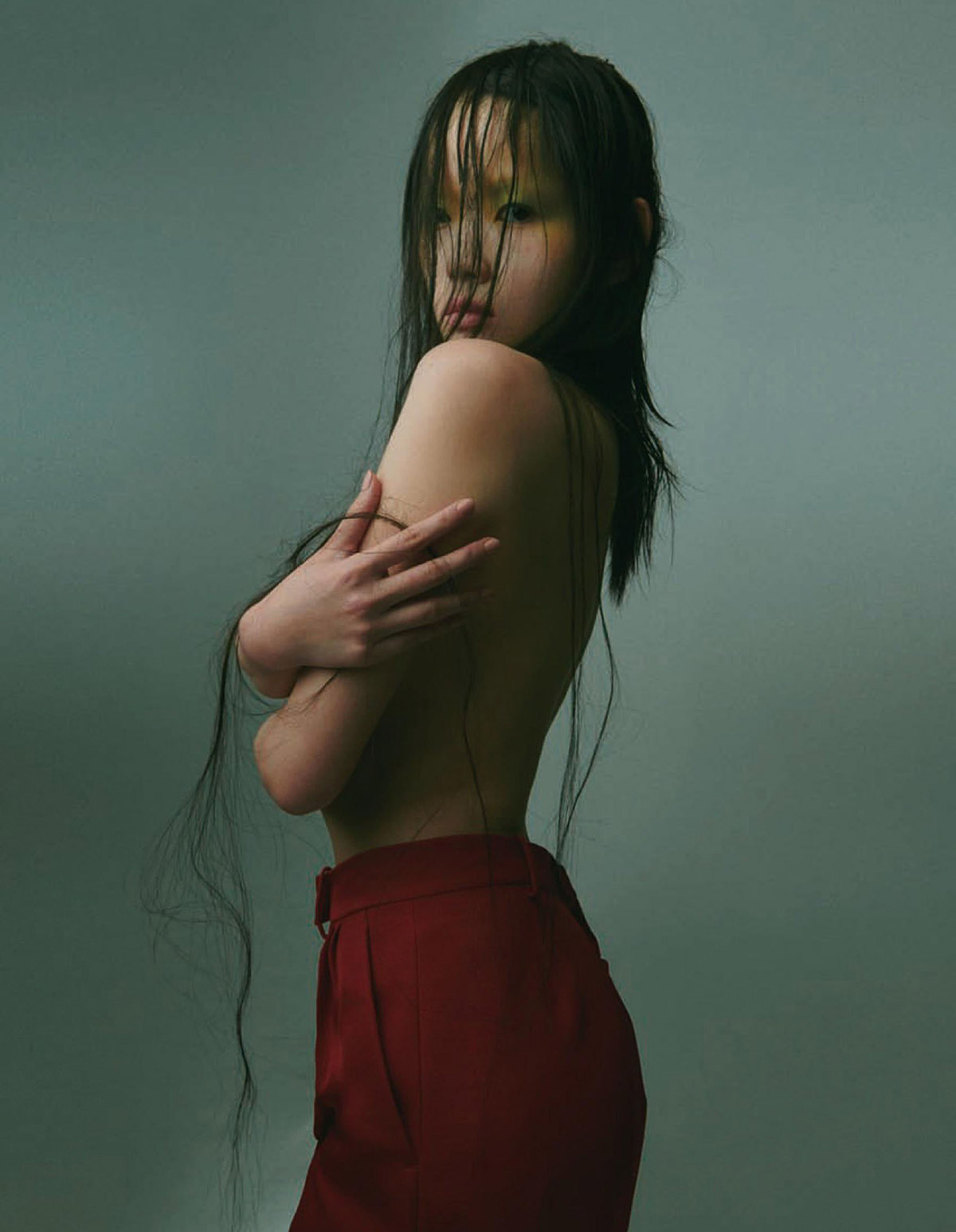 Xie Chaoyu by Ziqian Wang for Vogue China March 2021