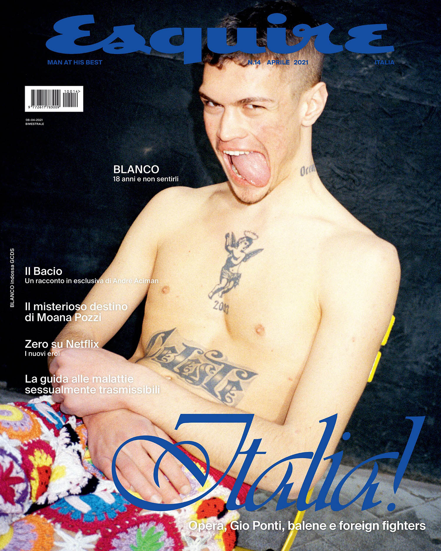 BLANCO covers Esquire Italia April 2021 by Claudia Ferri