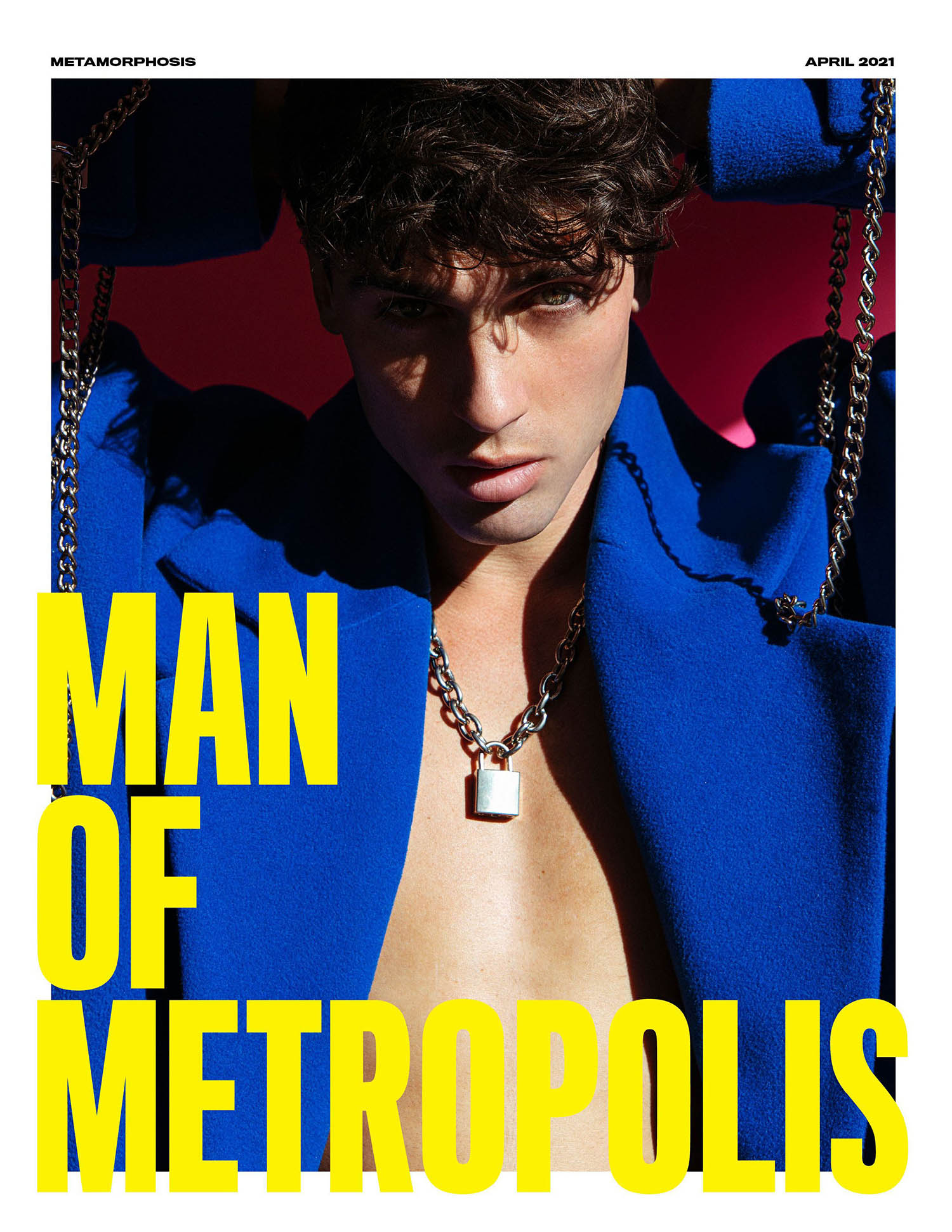 Daniel Illescas covers Man of Metropolis April 2021 by Alejandro Brito
