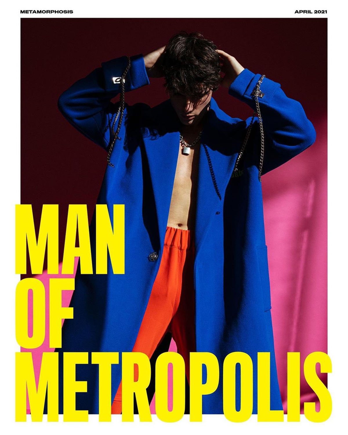 Daniel Illescas covers Man of Metropolis April 2021 by Alejandro Brito