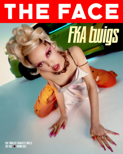 FKA Twigs covers The Face Magazine Spring 2021 by Charlotte Wales