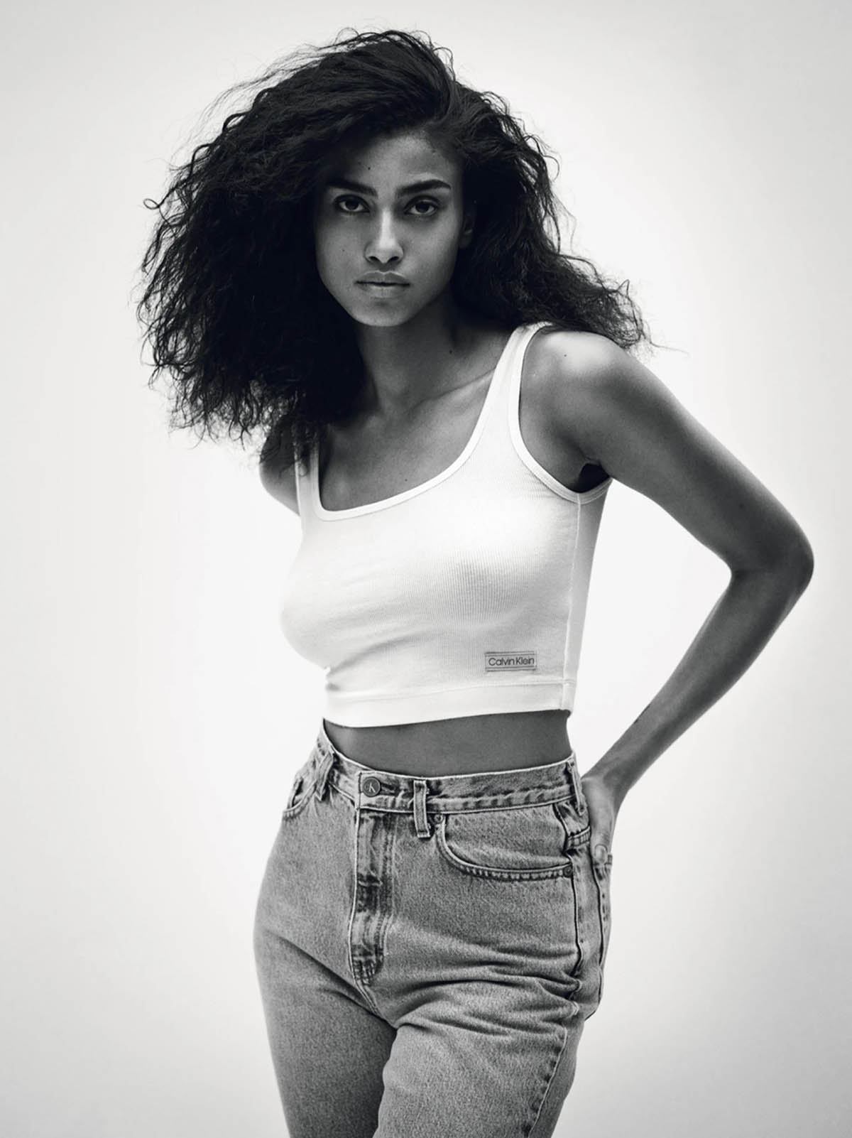 Imaan Hammam covers i-D Magazine Issue 362 by Mario Sorrenti