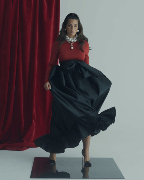 Lorena Durán by Ángela B. Suarez for Vogue Spain April 2021