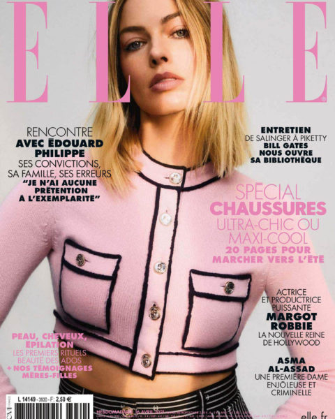 Margot Robbie covers Elle France April 16th, 2021 by Zoey Grossman