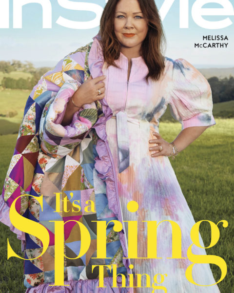 Melissa McCarthy covers InStyle US April 2021 by Charles Dennington